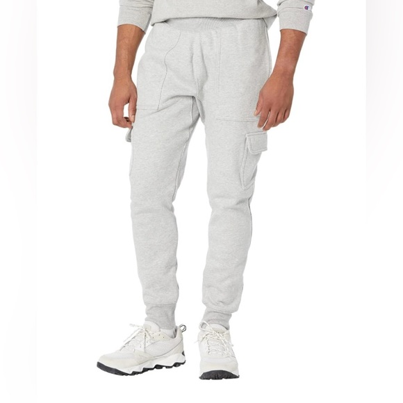 Champion Other - CHAMPION Reverse Weave Mens Cargo Joggers | S | Heather Grey NEW!!